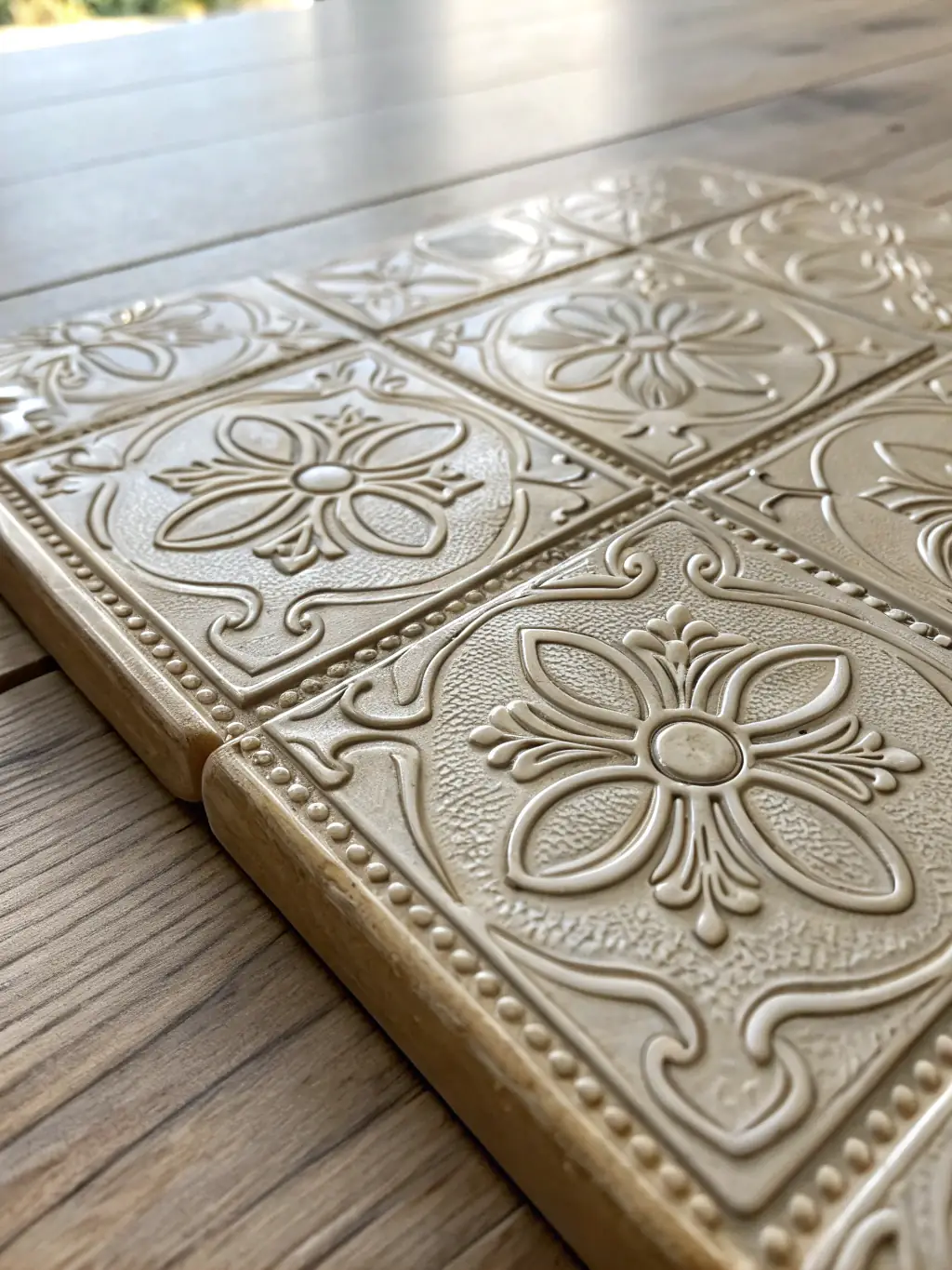 A high-resolution image of a matte-finish porcelain tile, showcasing its durability and resistance to wear, suitable for high-traffic areas.